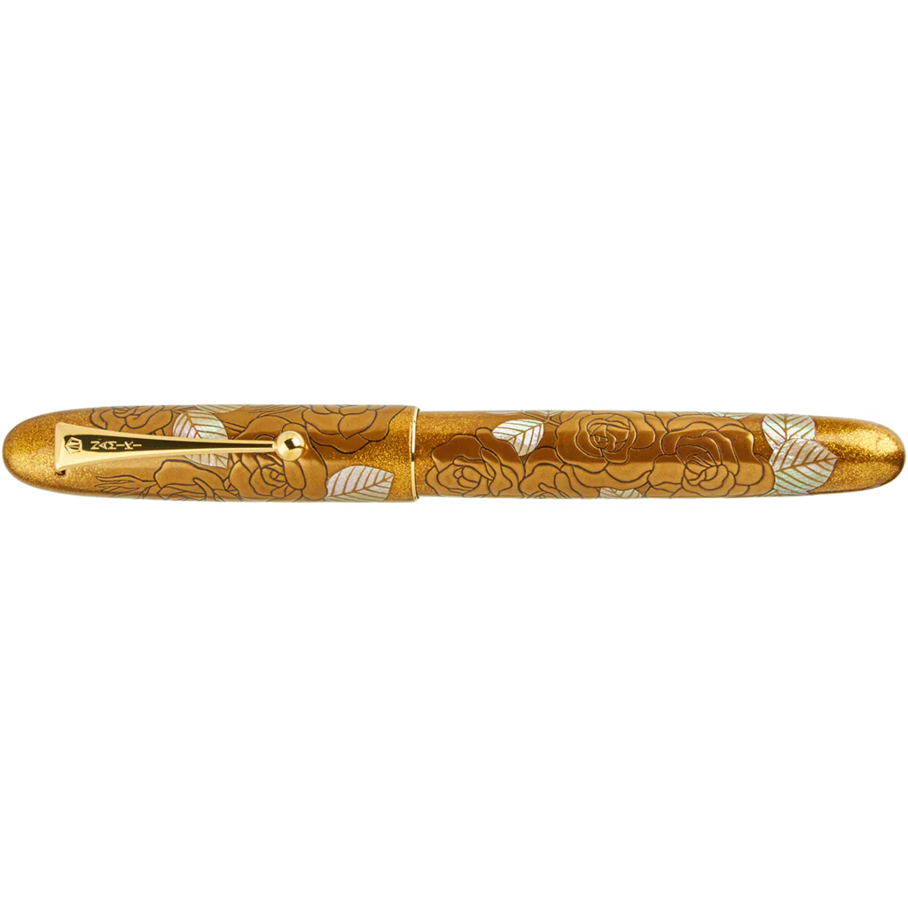 Namiki Yukari Royale Golden Rose Fountain Pen (Limited Editions 2021) - Ảnh 3