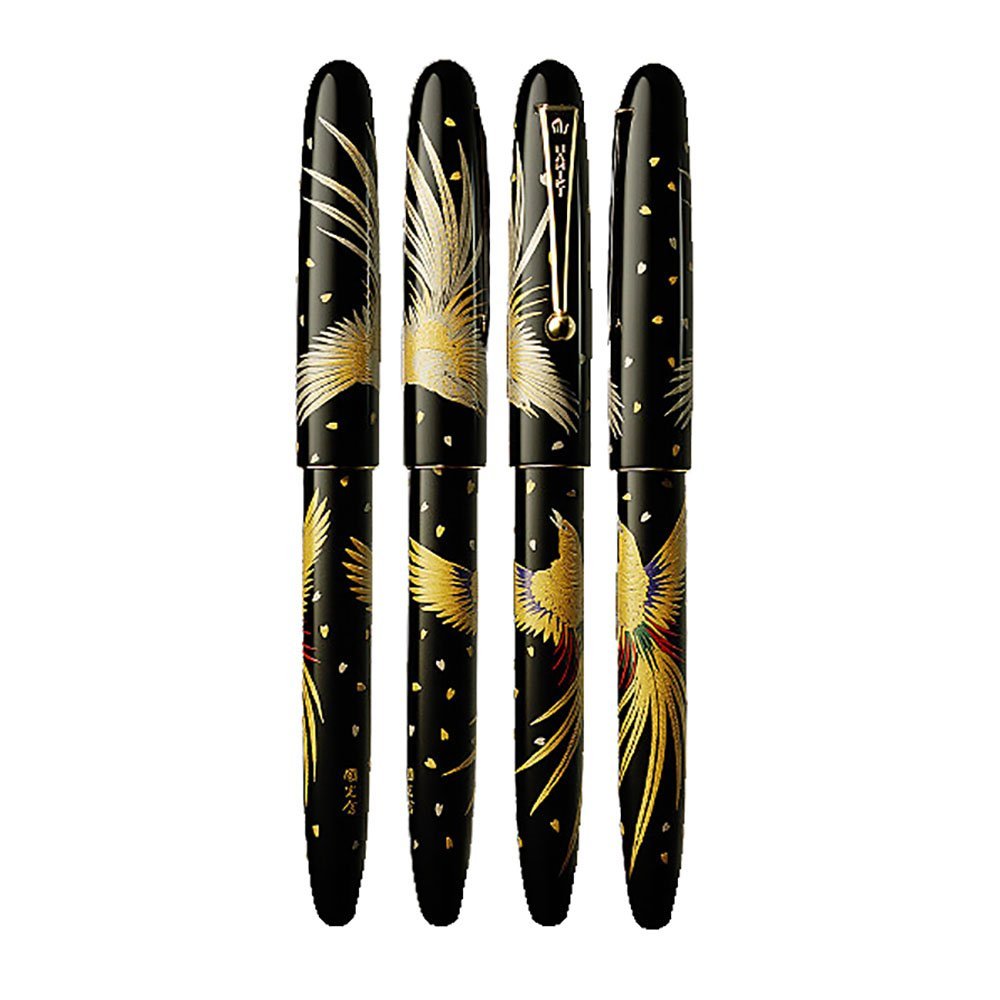 Namiki Nippon Art Golden Pheasant Fountain Pen - Ảnh 3