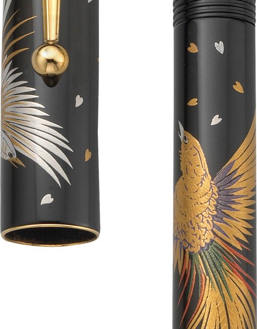 Namiki Nippon Art Golden Pheasant Fountain Pen - Ảnh 4