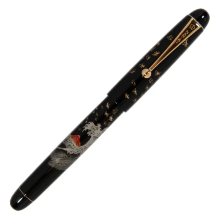 Namiki Nippon Art Mt. Fuji and Wave Fountain Pen