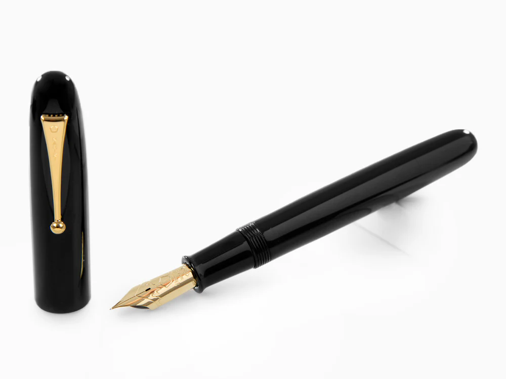 Namiki Emperor No.50 Black Urushi Fountain Pen - Ảnh 2