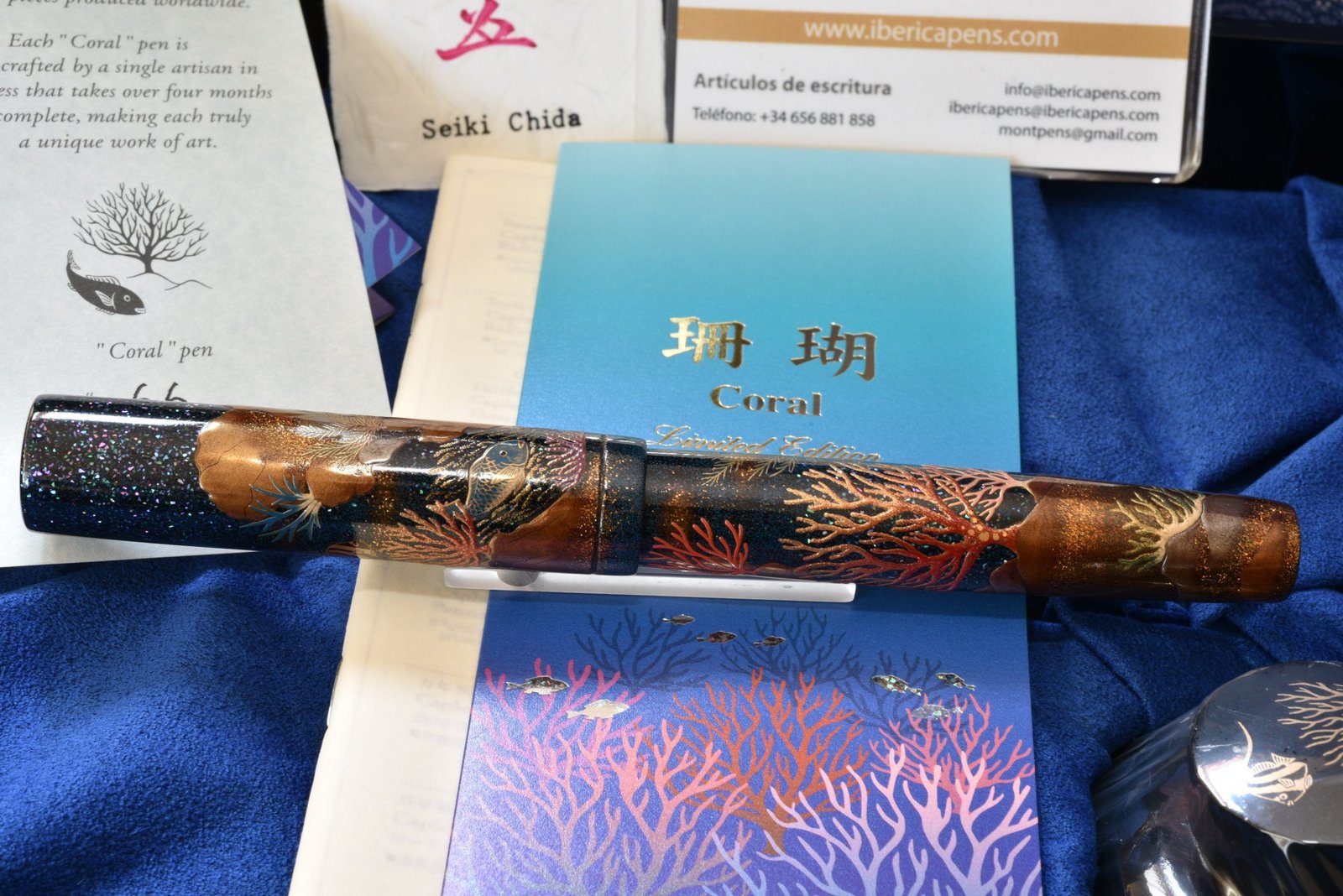 Namiki Emperor Coral Fountain Pen (Limited Edition 2021) - Ảnh 3