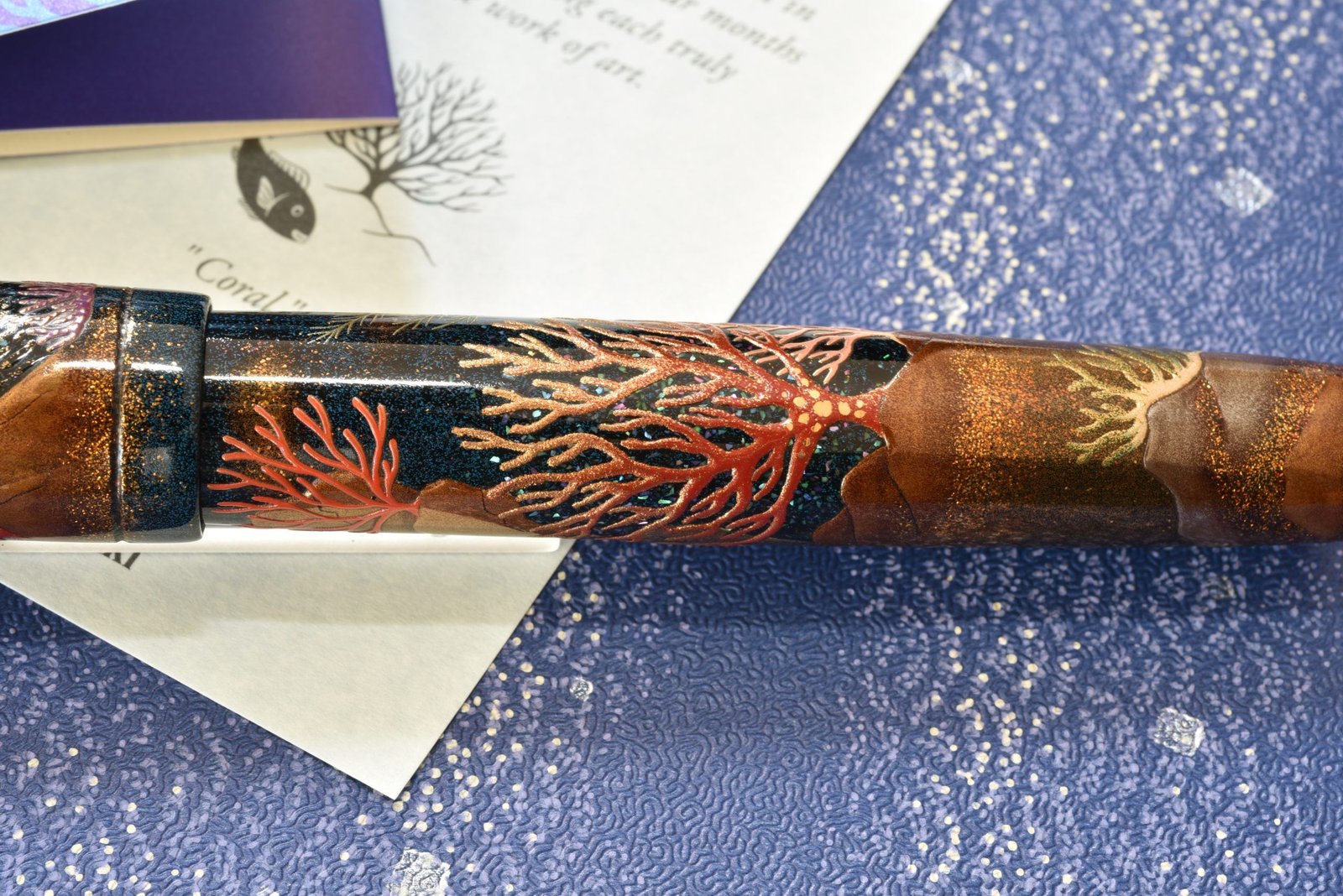 Namiki Emperor Coral Fountain Pen (Limited Edition 2021) - Ảnh 4