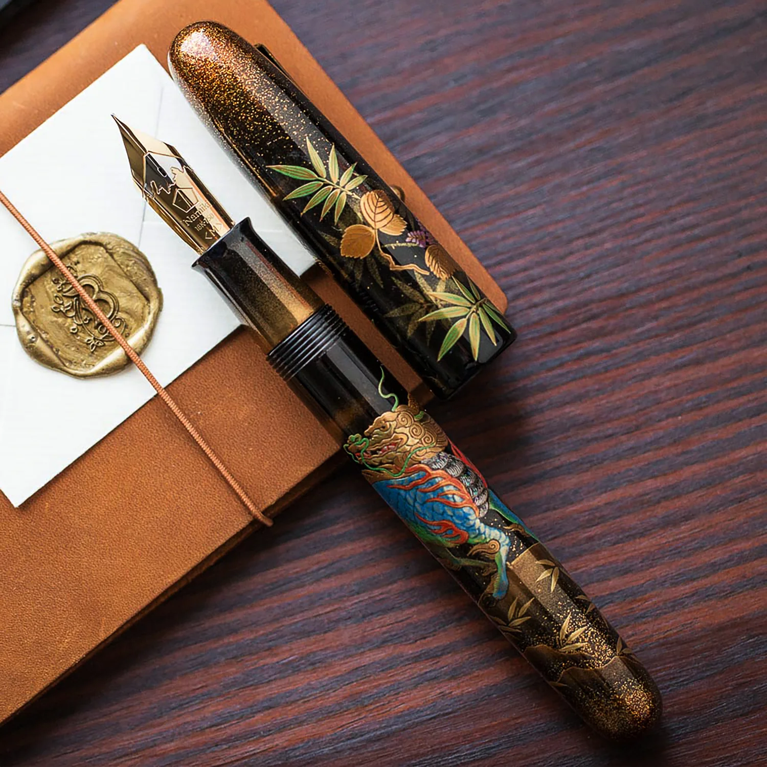 Namiki Emperor Kylin Fountain Pen - Ảnh 3