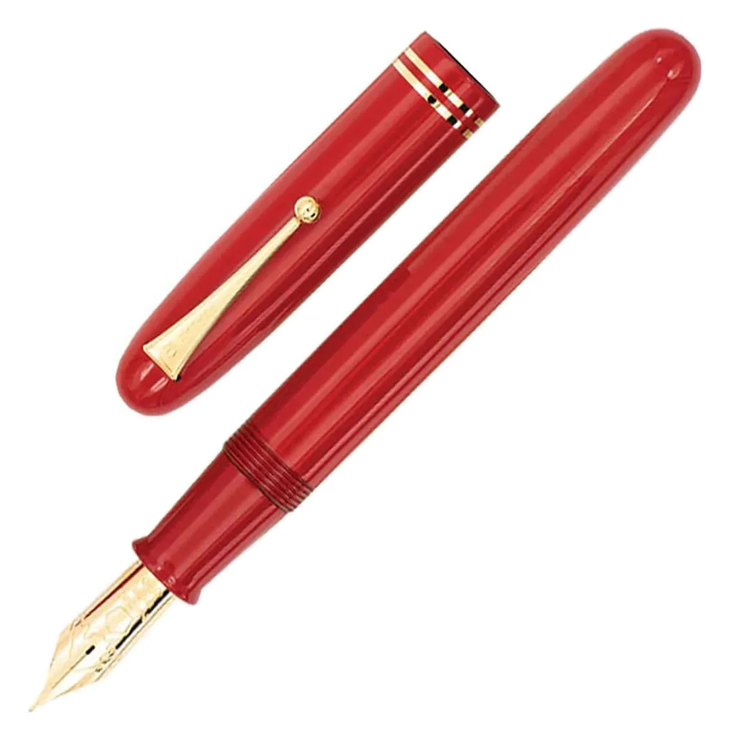 Namiki Emperor No.50 Red Urushi Fountain Pen - Ảnh 3