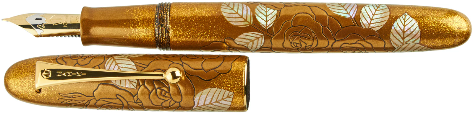 Namiki Yukari Royale Golden Rose Fountain Pen (Limited Editions 2021) - Ảnh 4