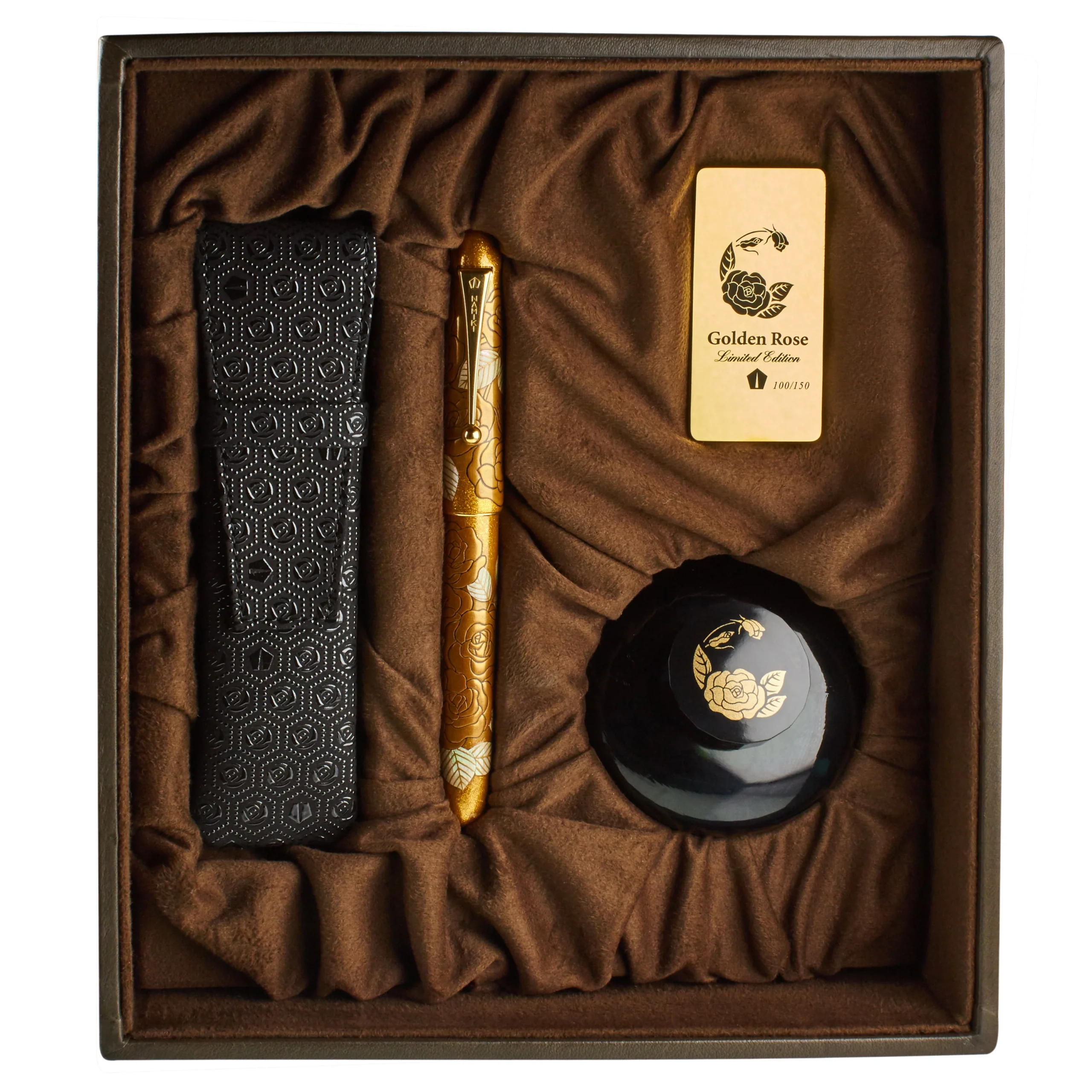 Namiki Yukari Royale Golden Rose Fountain Pen (Limited Editions 2021) - Ảnh 9