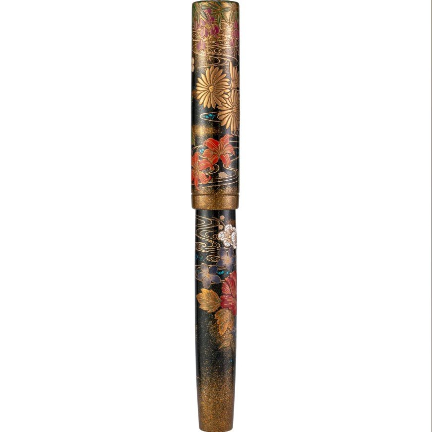 Namiki Emperor Maki-e Fountain Pen – Blooming Flowers in Profusion (Limited Edition 2025) - Ảnh 2