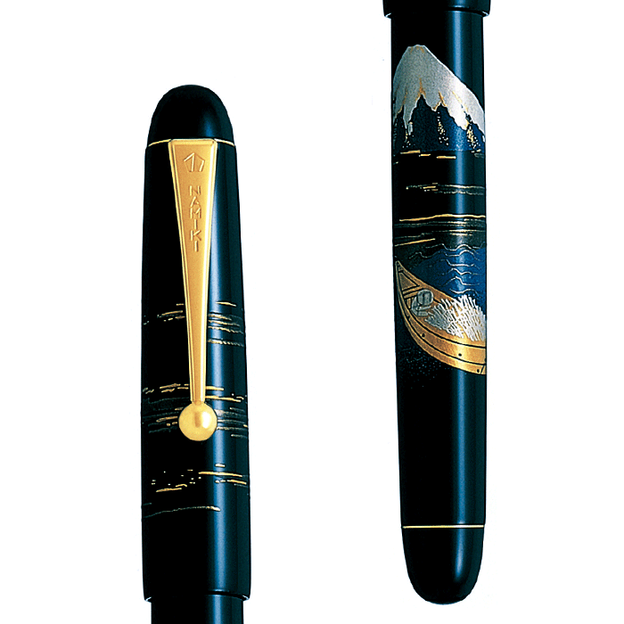 Namiki Nippon Art Mt. Fuji and Ship Fountain Pen - Ảnh 5