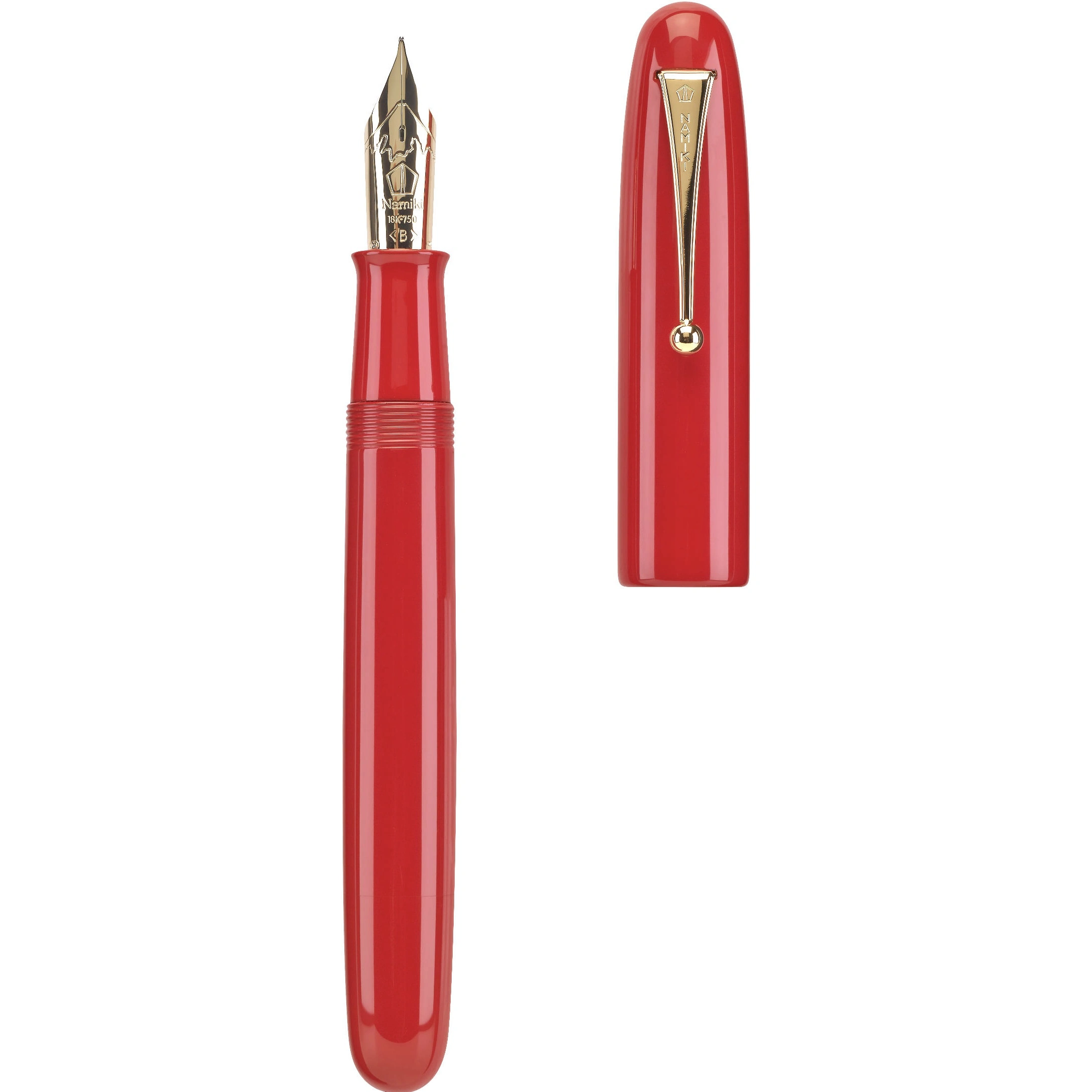 Namiki Yukari Royale No.20 Red Urushi Fountain Pen - Ảnh 3